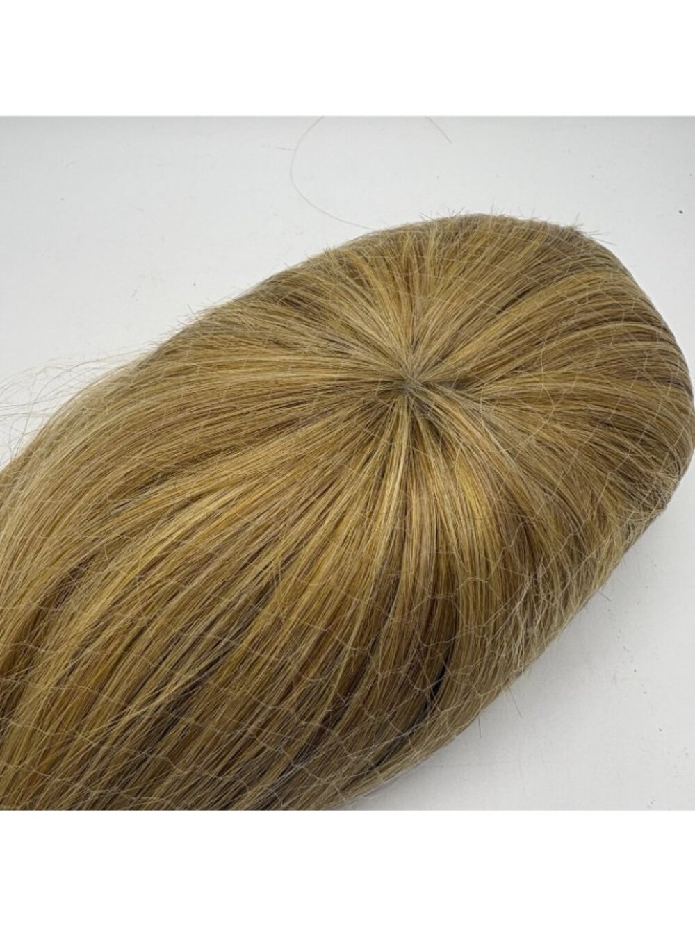 Hairdo 14in Fringe Top of Head Hair Topper R25 Ginger Blonde Synthetic NIB - Picture 4 of 9